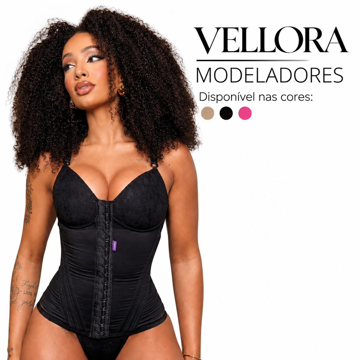 Cinta Modeladora Feminina Bojo Com Renda